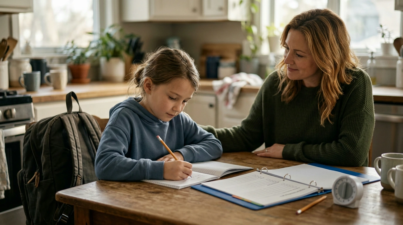 Calm Homework Routines: Printable Parent Toolkit